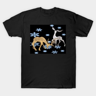 Deer with snow T-Shirt